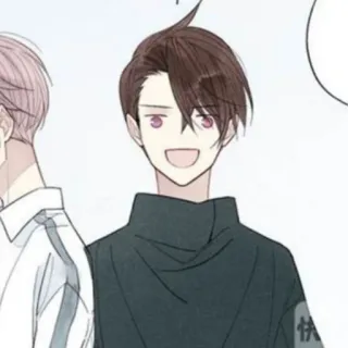🥞 anime, manga, cartoon, character, boy, smile telegram sticker