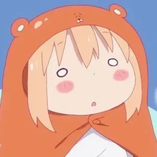 🍊 Umaru Doma Himouto! Umaru-chan anime, manga, cute, umaru, himouto umaru-chan, character, cartoon telegram sticker
