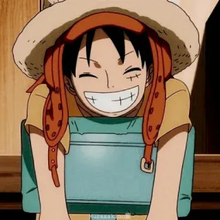 Luffy @notfoundkey telegram stickers