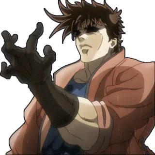🖐 Joseph Joestar JoJo's Bizarre Adventure Аниме, Манга, Персонаж, Джоджо, JoJo's Bizarre Adventure, Джозеф Джостар telegram sticker