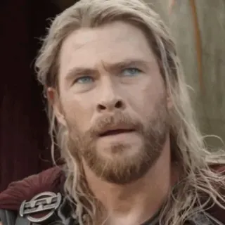 ⚡️ Thor thor, marvel, superheld, avengers, gott, chris hemsworth telegram sticker