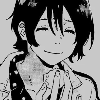 ☺️ anime, manga, happy, boy, smile telegram sticker
