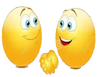 👍 jabat tangan, persetujuan, kesepakatan, persahabatan, emoji telegram sticker