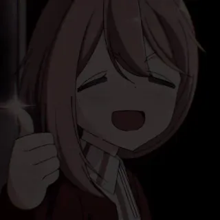 🐝 Anime, Mädchen, Daumen hoch, Cartoon, Manga telegram sticker