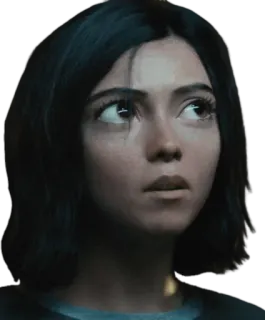 🤔 Alita Alita: Battle Angel Alita, Battle Angel, Filme, Personagem, Ciborgue whatsapp sticker
