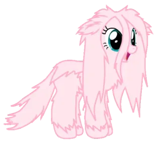 🤯 pony, cartoon, animal, pink, cute telegram sticker