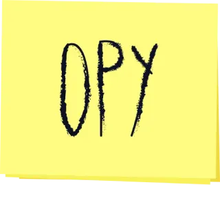 🤣 OPY pegatina, texto, opy, letras telegram sticker