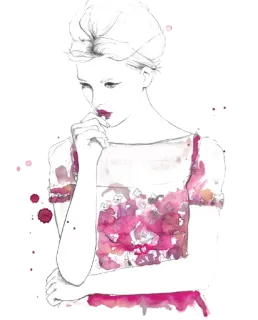 Women @stickersb2b telegram stickers
