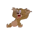 😝 Kreskówka, Zwierzę, Zszokowany, Śmieszne, Naklejka telegram sticker