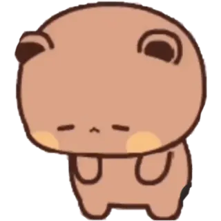 🙇 หมี, สัตว์, น่ารัก, การ์ตูน telegram sticker