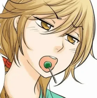 🍘 アニメ, キャンディ, キャラクター, 漫画 telegram sticker