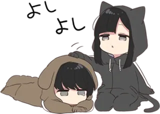 Yurudara-chan.5 • @punipuni_stickers telegram stickers
