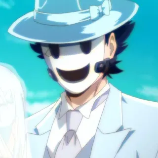 🚬 anime, high rise invasion, mask, smiley face telegram sticker