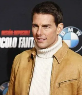 ✨ Tom Cruise Mission Impossible actor, celebridad, retrato, hombre, película telegram sticker