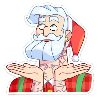 Санта (@TgSticker) telegram stickers