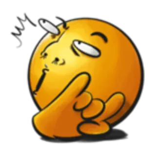 👍 mm Эмодзи, Мультфильм, Жест, Свист, Стикер whatsapp sticker