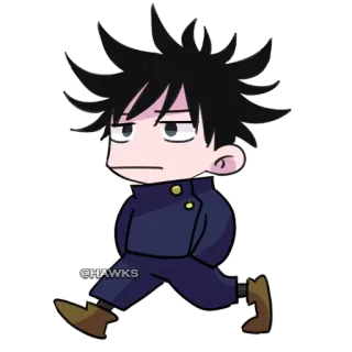 🏃‍♂️ @HAWKS Anime, Cartoon, Figur, Gehen telegram sticker