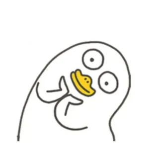 💨 bebek, binatang, kartun, lucu, kocak telegram sticker