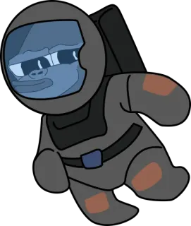 👩‍🚀 astronauta, espaço, desenho animado, personagem, fato espacial telegram sticker