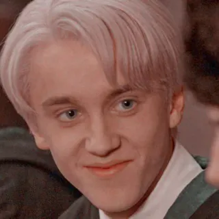 🪐 Draco Malfoy Harry Potter draco malfoy, harry potter, slytherin, bruxo, loiro telegram sticker