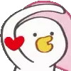 (@ShoutoEmoji) Cute chick telegram emojis ❤️