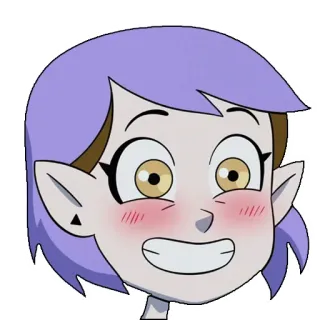 😊 Amity Blight The Owl House Amity, Blight, The Owl House, cartoon, animated, tv show telegram sticker
