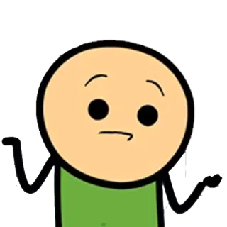 😶 Figur, Strichmännchen, Cartoon telegram sticker