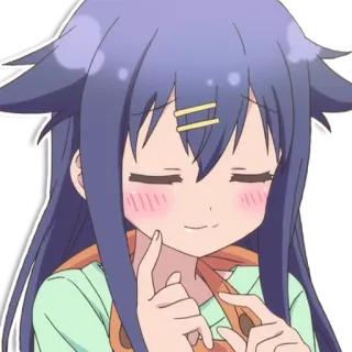 ☺️ Anime, Niedlich, Lächeln, Fröhlich, Mädchen whatsapp sticker
