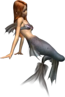 😐 Meerjungfrau, Fantasy, Meer, Fabelwesen, Ozean, Frau, Fisch telegram sticker
