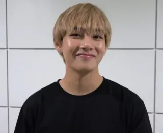 🐺 persona, sorridente, ritratto, K-pop, asiatico, uomo telegram sticker