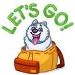 Big Floof telegram stickers