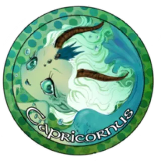 ♉️ Capricornus zodiak, astrologia, kozioł rożec, horoskop, znak zodiaku telegram sticker