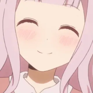 😊 Chika Fujiwara Kaguya-sama: Love Is War anime, chika fujiwara, kaguya-sama, cute, smile whatsapp sticker