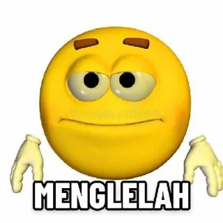 😞 MENGLELAH telegram sticker