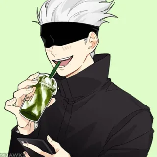 😄 Satoru Gojo Jujutsu Kaisen Anime, Gojo, Satoru Gojo, Jujutsu Kaisen, Manga telegram sticker