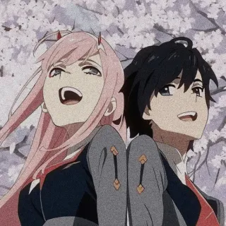 Zero two @pangae whatsapp stickers