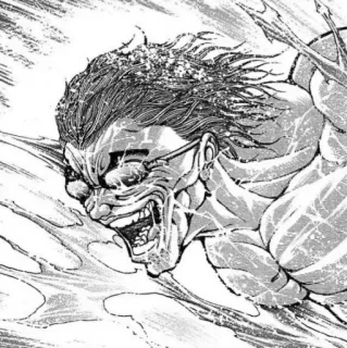 Ogre BAki telegram stickers