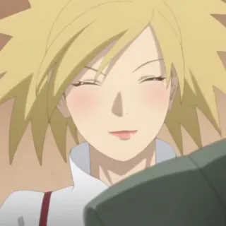 🪵 Temari Naruto Animé, Personnage, Fanart telegram sticker