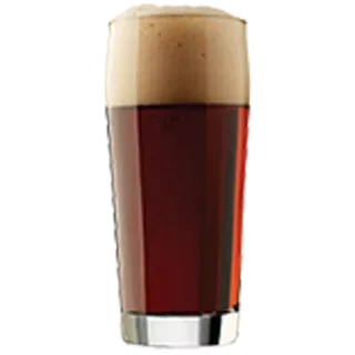 😍 birra, pinta, birra scura, alcol, bevanda, bicchiere telegram sticker