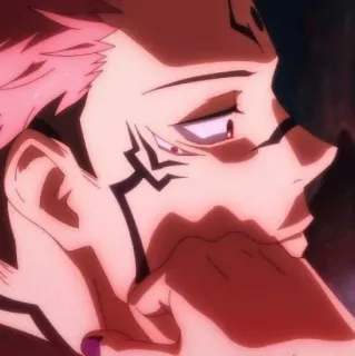 🎴 Ryomen Sukuna Jujutsu Kaisen Anime, Demon, Vervloekt, Kwaad, Sukuna telegram sticker