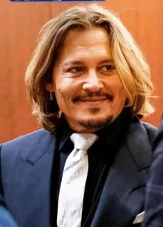🍃 Johnny Depp actor, celebrity, portrait, man telegram sticker