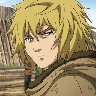 🏹 Thorfinn Vinland Saga Anime, Viking, Mâle, Personnage telegram sticker