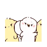 👀 Tier, süß, fröhlich, kawaii, animiert telegram sticker