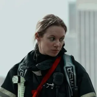 🔥 pompier, femme, uniforme, héros, urgence, métier telegram sticker