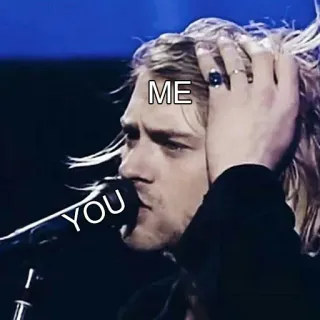 💋 ME YOU 表情包, 关系, 幽默 telegram sticker
