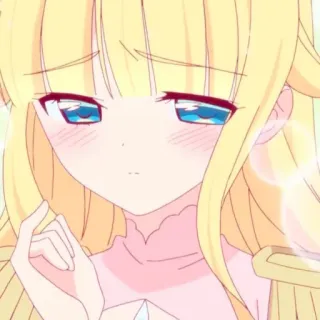 ☁️ Anime, Manga, Dibujo animado, Ilustración, Kawaii, Chica whatsapp sticker
