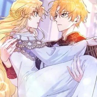 🔑 cặp đôi, lãng mạn, manhwa, công chúa, fantasy telegram sticker