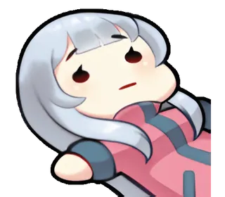 🤍 动漫, 角色, Q版, 卡哇伊, 可爱 telegram sticker