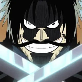 😁 Gol D. Roger One Piece Anime, Manga, Épées, Pirate, One Piece, Gol D. Roger telegram sticker