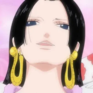 🥰 Boa Hancock One Piece Anime, Mulher, Hancock, Boa telegram sticker